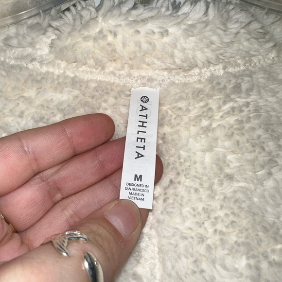 Athleta reversible Sherpa  zip up - Picture 2 of 4